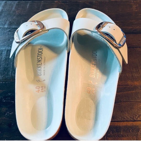 Birkenstock”NEW” Madrid Big Buckle Size 9-9.5/40 - Picture 9 of 12